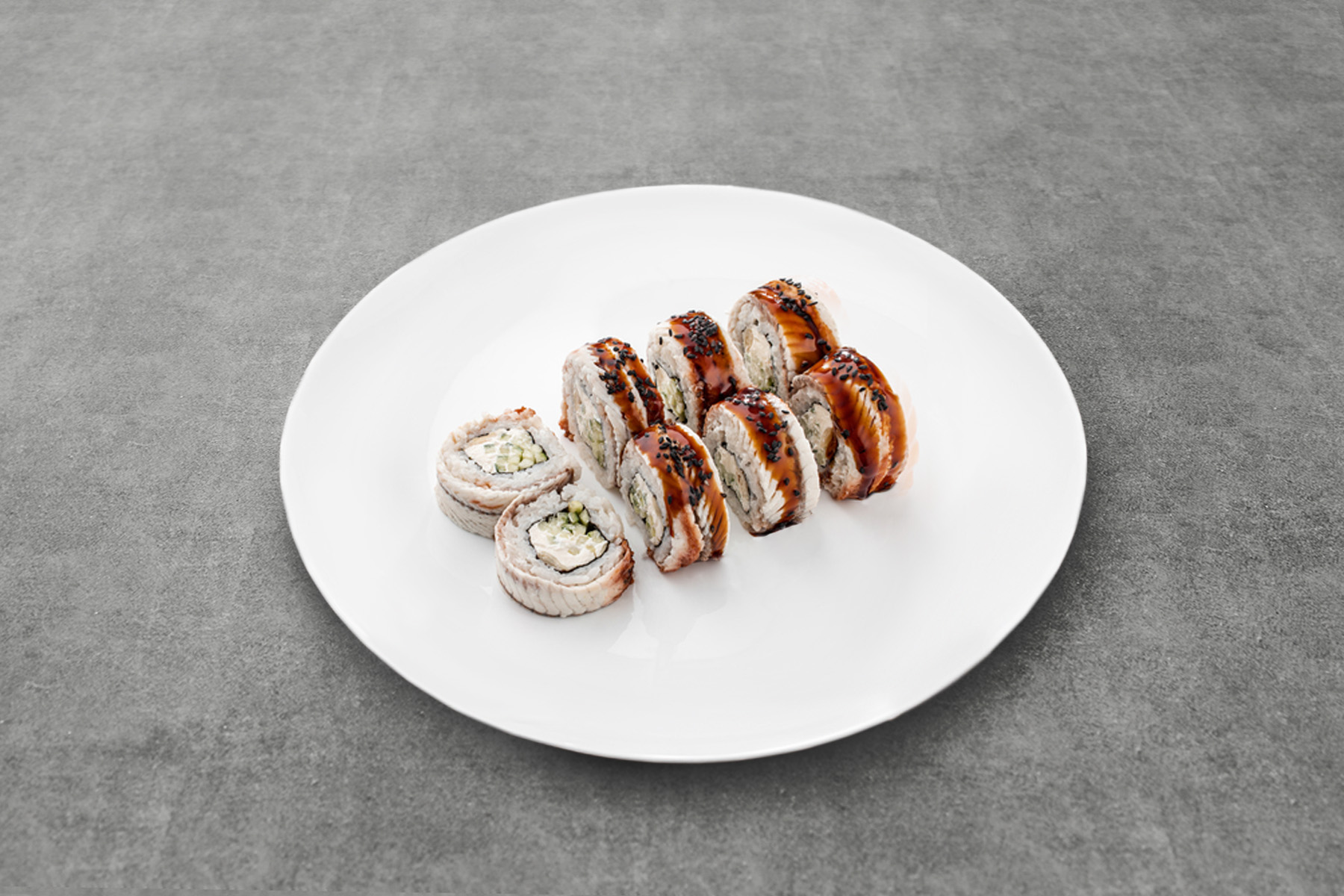 Węgorz roll — zdjęcie