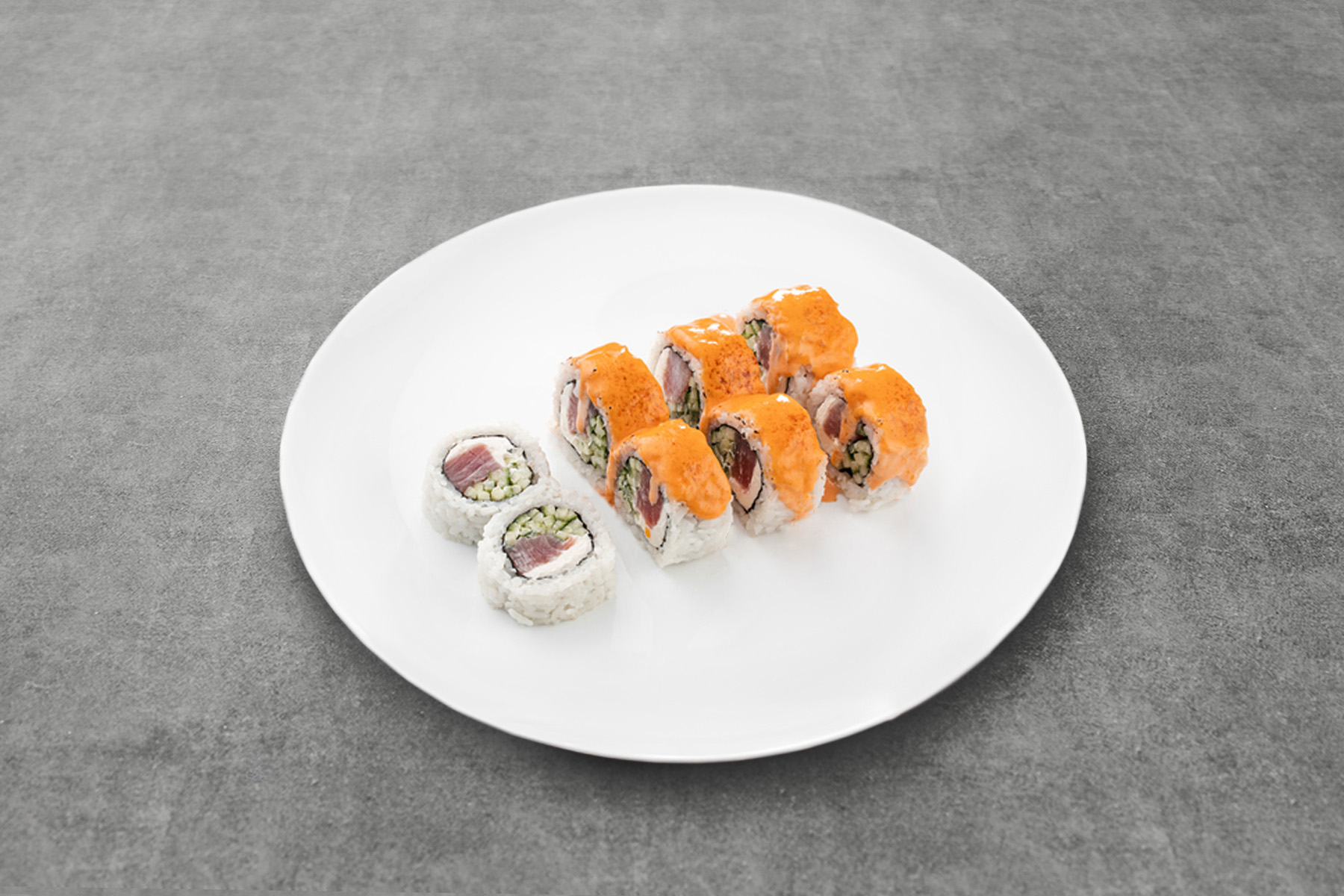 Spicy roll z tuńczykiem — zdjęcie