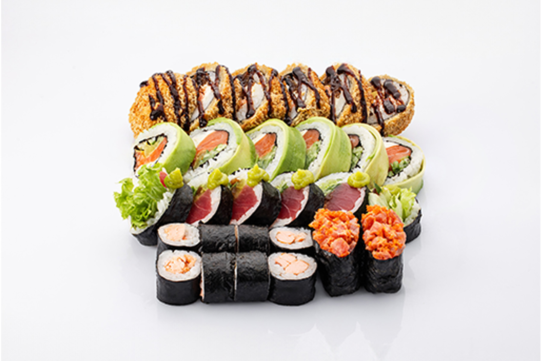 Salmon & Tuna Set photo