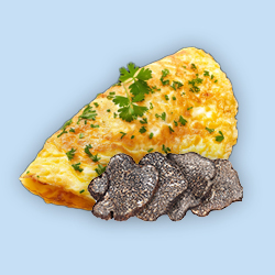 ომლეტი ტრუფელით