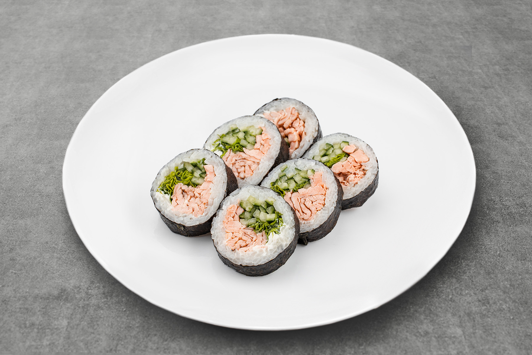 Futomaki łosoś grill — zdjęcie