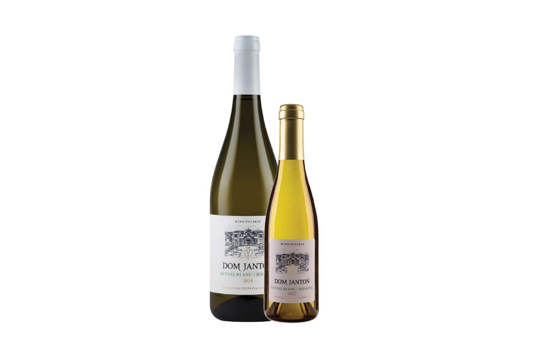 Вино Dom Janton Seyval Blanc/Riesling 11,0% 0,75L Band — фото