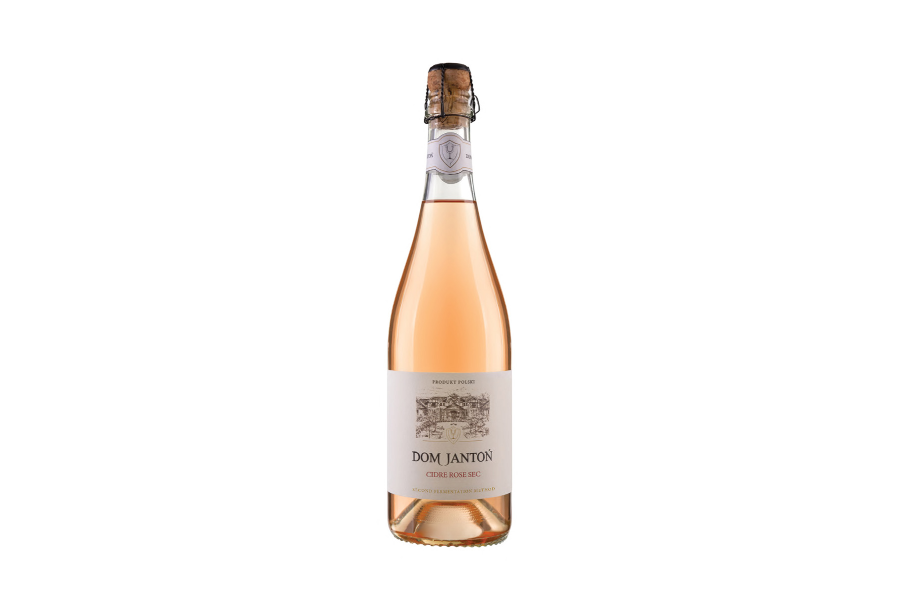 Dom Janton Cidre Rose 6,5% 0,75L Band — zdjęcie