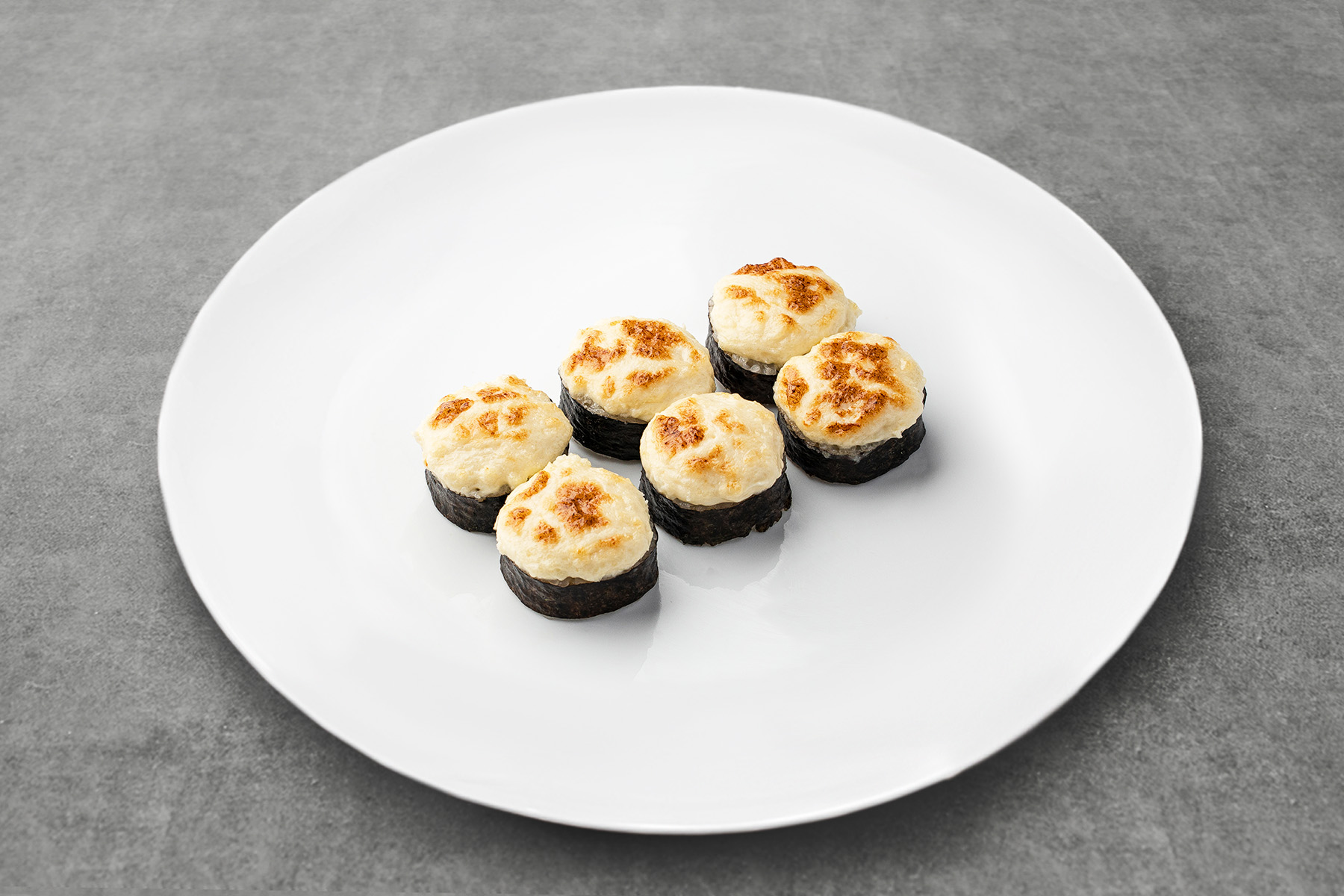 Baked shrimp roll photo